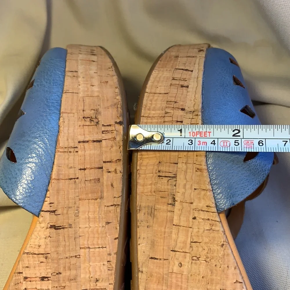 Korks by Kork-Ease almost NEW leather platforms